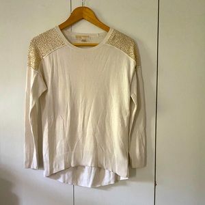 White Michael Kors sweater